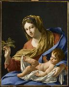 Hesselin Virgin and Child, Simon Vouet